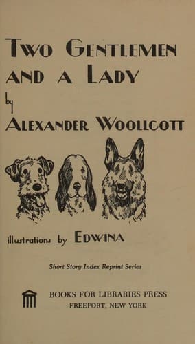 Cover image for Two gentlemen and a lady.