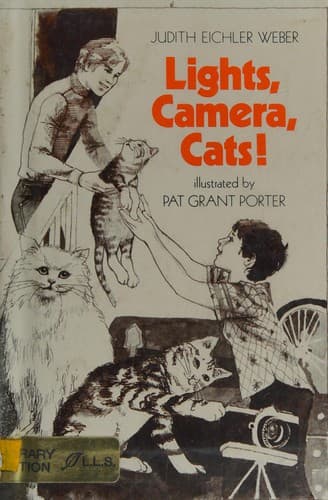 Cover image for Lights, camera, cats!