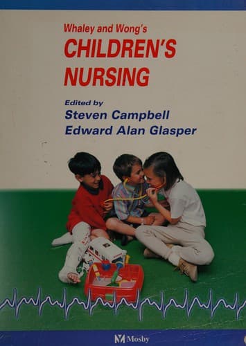 Cover image for Whaley and Wong's children's nursing