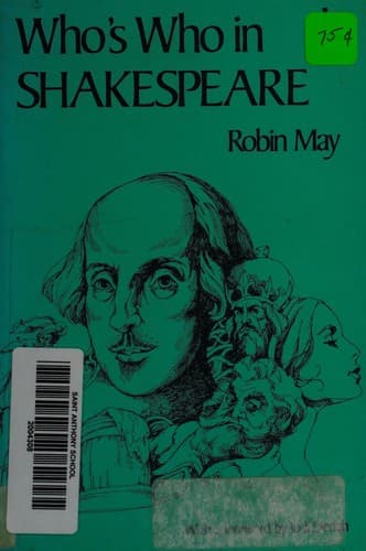 Cover image for Who's who in Shakespeare