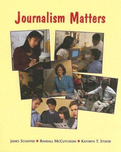 Journalism Matters, Student Text