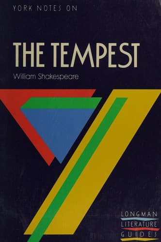 Cover image for York Notes on William Shakespeare's "Tempest"