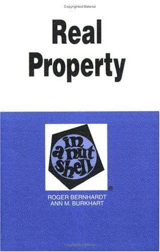 Cover image for Real property in a nutshell