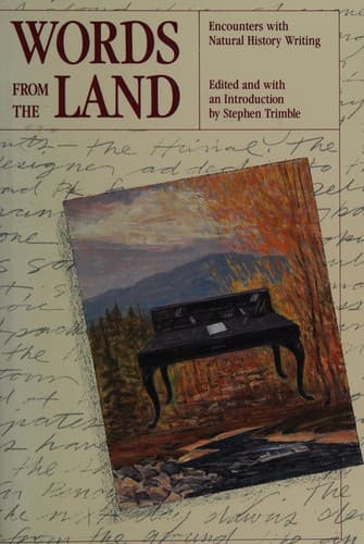 Cover image for Words from the land