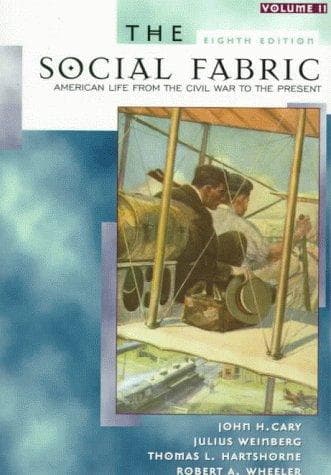 Cover image for The Social Fabric, Volume II (8th Edition)