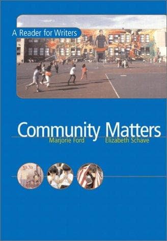 Cover image for Community Matters