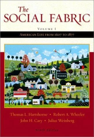 Cover image for The Social Fabric, Volume I (9th Edition)