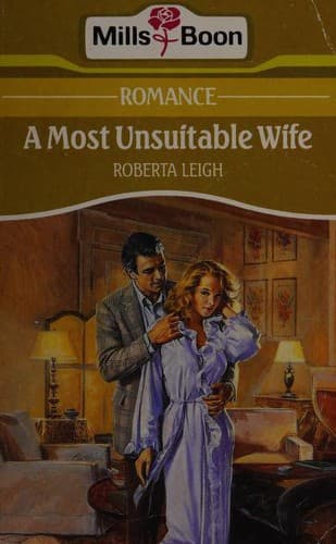 Cover image for A Most Unsuitable Wife