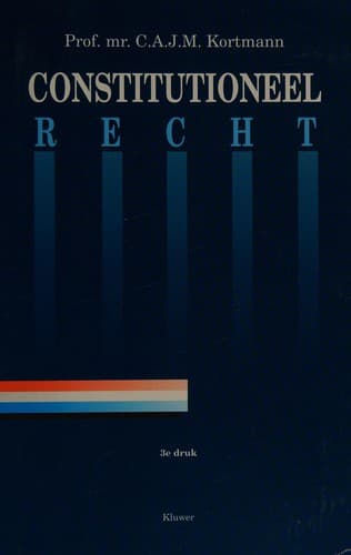 Cover image for Constitutioneel recht