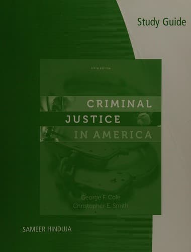 Cover image for Criminal Justice in America