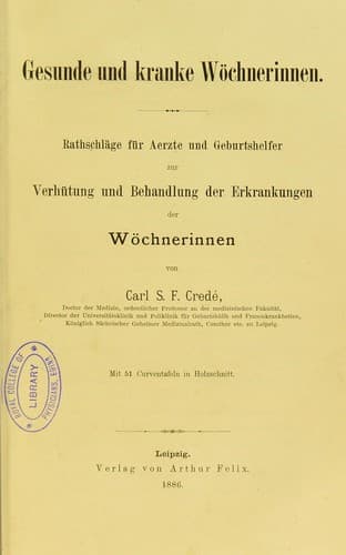 Gesunde und kranke Wöchnerinnen