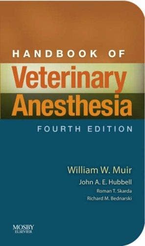 Cover image for Handbook of Veterinary Anesthesia