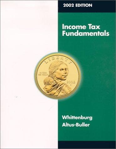 Cover image for Income Tax Fundamentals 2002