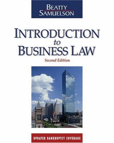 Cover image for Introduction to Business Law