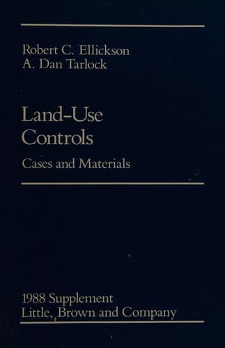 Cover image for Land-use controls