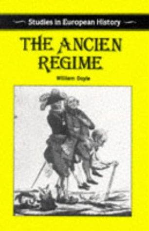 Cover image for The ancien regime