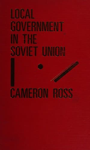 Cover image for Local government in the Soviet Union