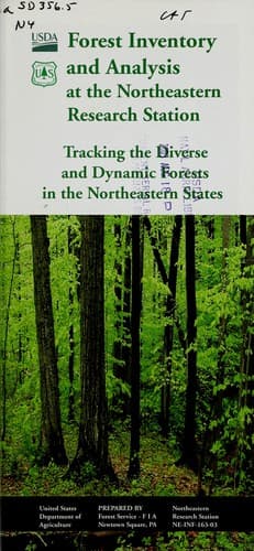 Forest inventory and analysis at the Northeastern Research Station