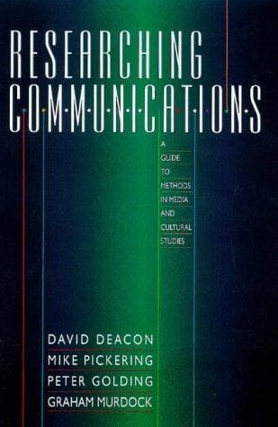 Cover image for Researching Communications
