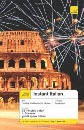 Cover image for Teach Yourself Instant Italian (Teach Yourself Instant Courses)