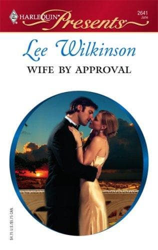 Cover image for Wife By Approval (Harlequin Presents)