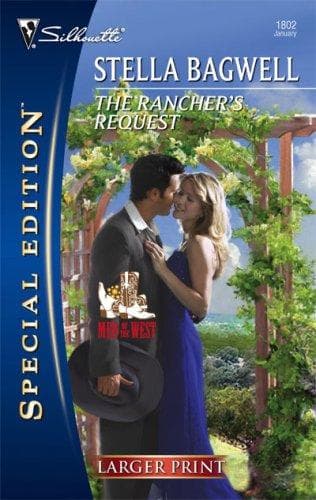 Cover image for The Rancher's Request (Larger Print Special Edition)