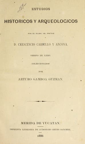Estudios históricos y arqueológicos