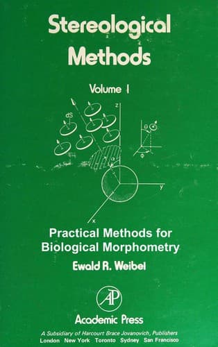 Cover image for Stereological methods