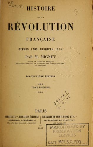 Histoire de la révolution française, depuis 1789 jusqu'en 1814