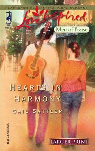 Cover image for Hearts In Harmony (Larger Print)