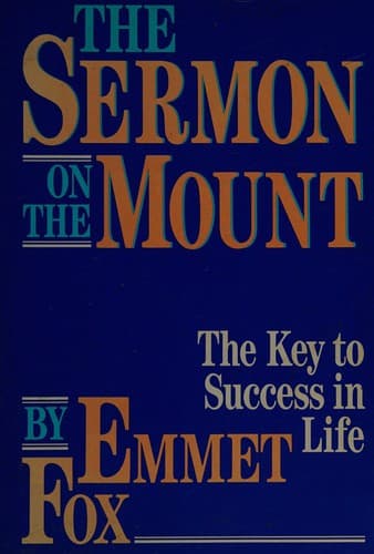 Cover image for The sermon on the mount