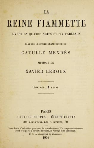 La reine Fiammette