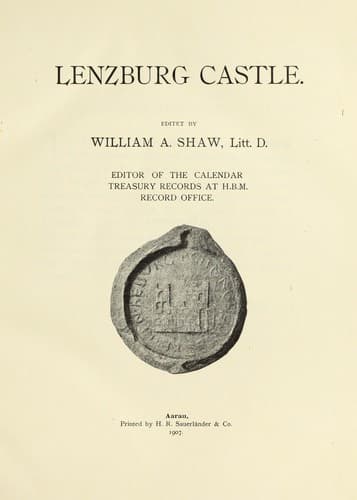 Lenzburg castle