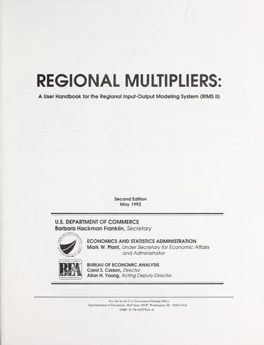 Regional multipliers