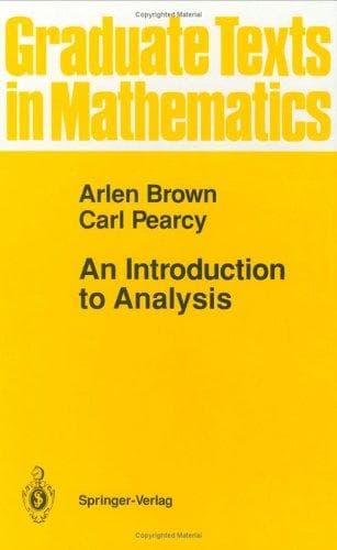 Cover image for An Introduction to Analysis (Graduate Texts in Mathematics)