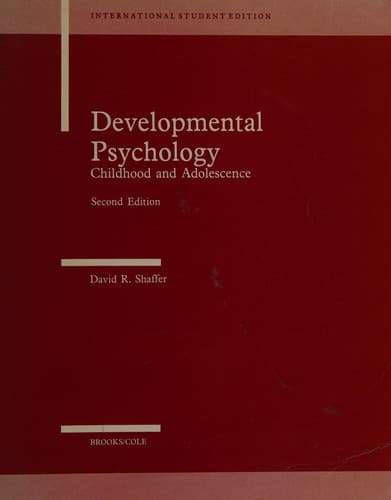 Cover image for Developmental psychology