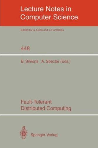 Cover image for Fault-tolerant distributed computing