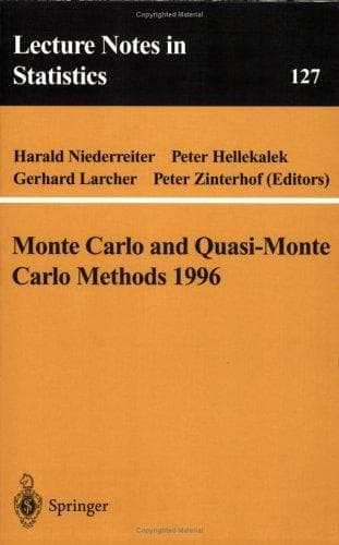 Cover image for Monte Carlo and Quasi-Monte Carlo Methods 1996