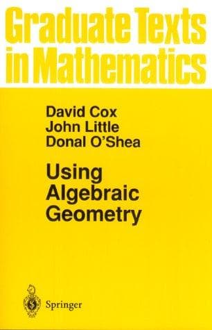 Cover image for Using algebraic geometry