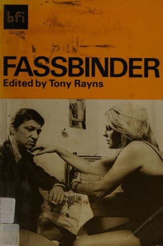 Cover image for Fassbinder