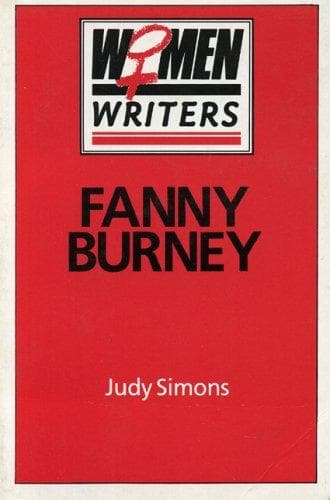 Cover image for Fanny Burney