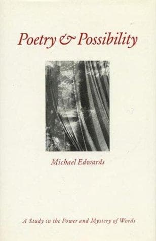 Cover image for Poetry and possibility
