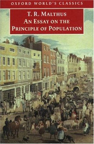 Cover image for An essay on the principle of population