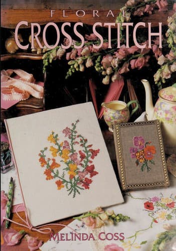 Cover image for Floral cross stitch
