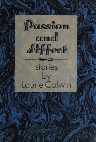 Cover image for Passion and affect.