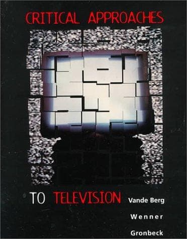 Cover image for Critical approaches to television