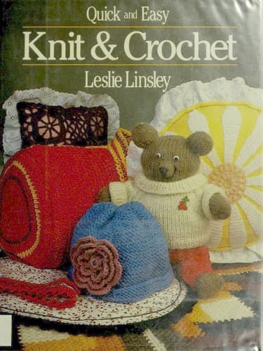 Cover image for Quick and easy knit & crochet
