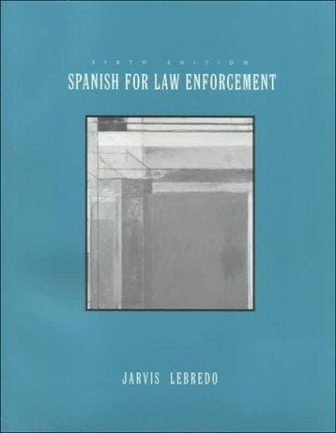 Cover image for Spanish for Law Enforcement
