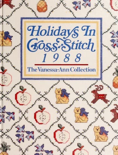 Cover image for Holidays in Cross-Stitch, 1988