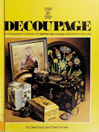 Cover image for Step by step decoupage